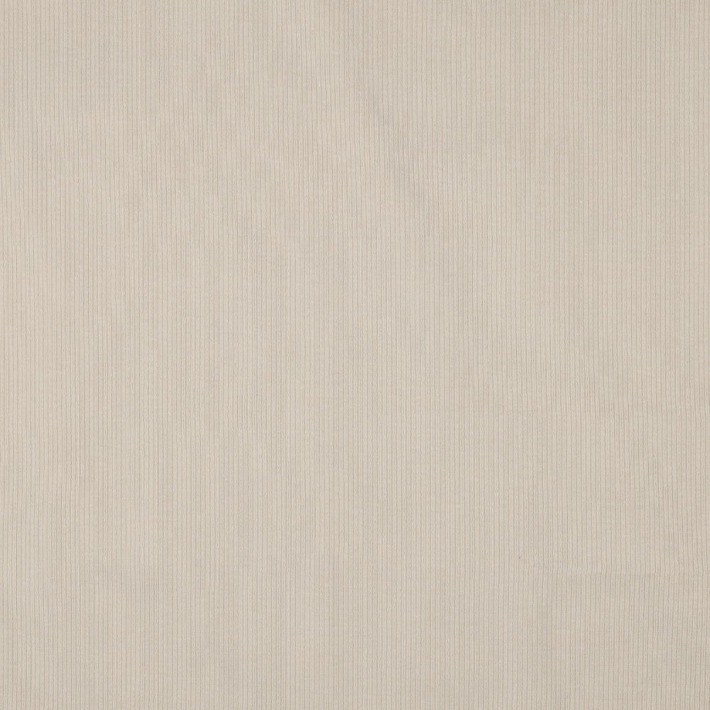 Jersey côtelé beige