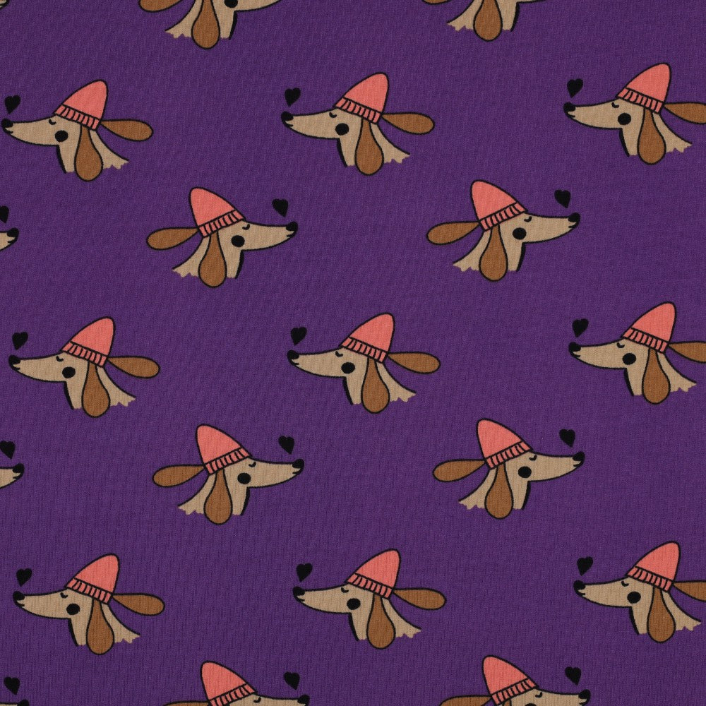 Jersey french terry dogs