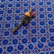 Viscose bleue abstraite