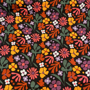 Double Gaze fleurie - navy