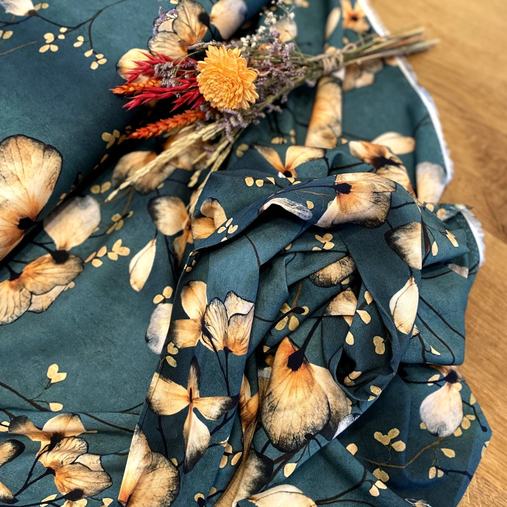 Viscose Rosella stretch - vert