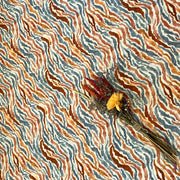 Viscose Rosella stretch vagues