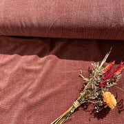 Velours Bubble Bordeaux