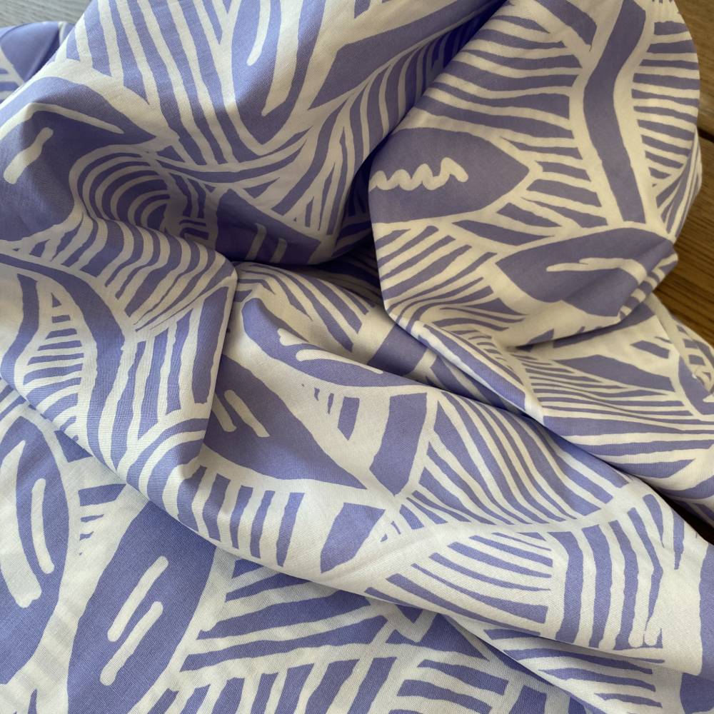 Satin de coton lilas