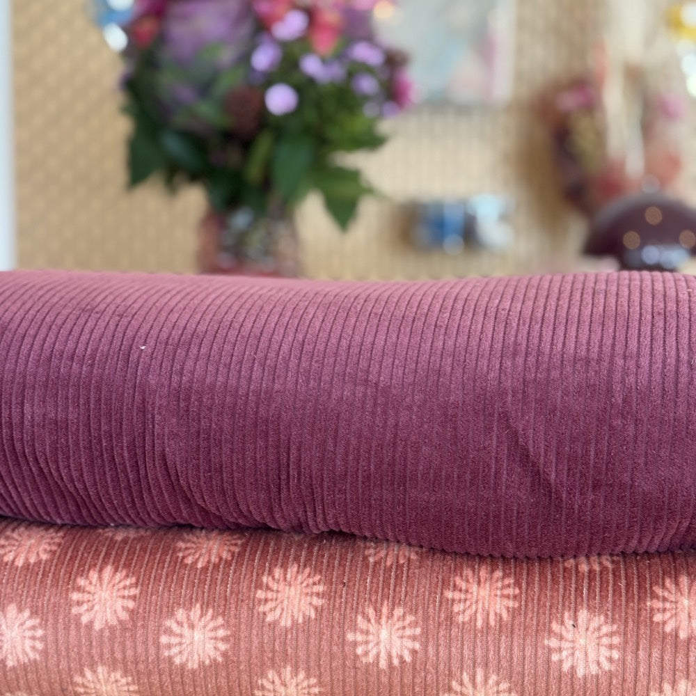 Velours flowers blush