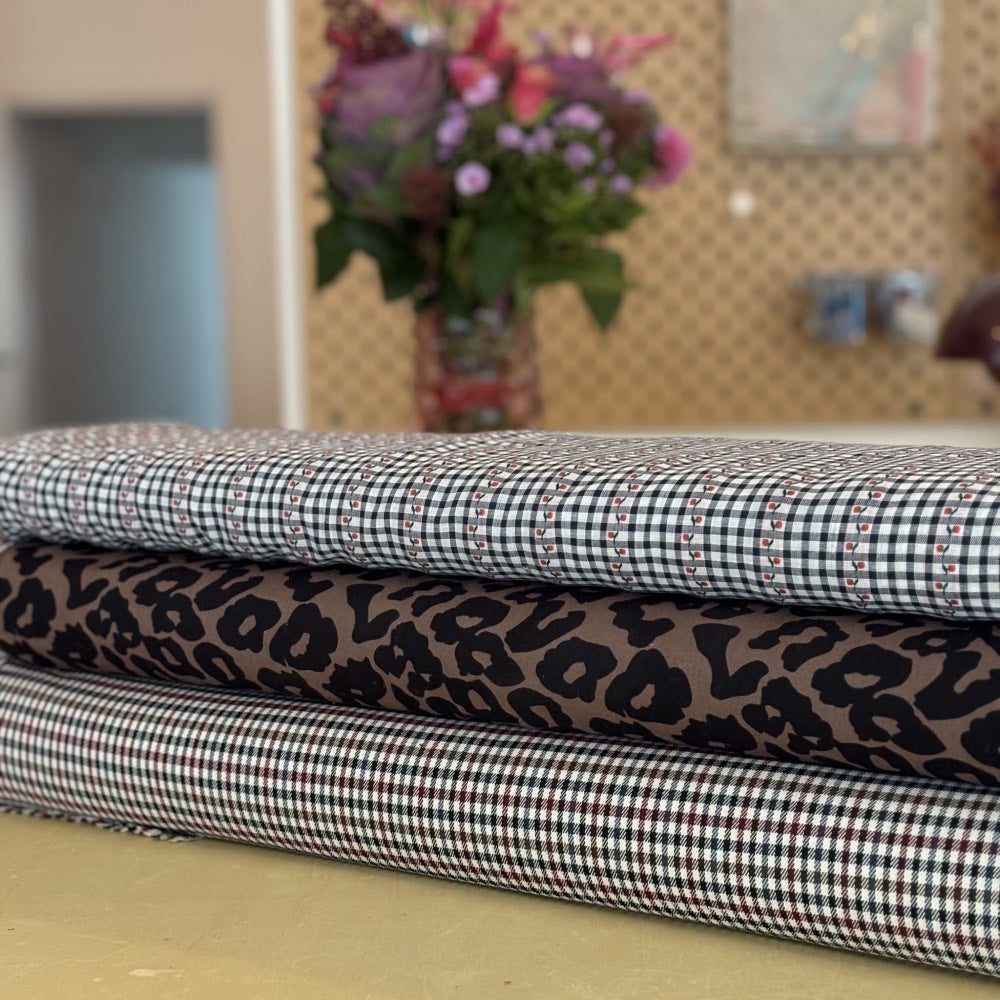 Viscose Rosella animal skin