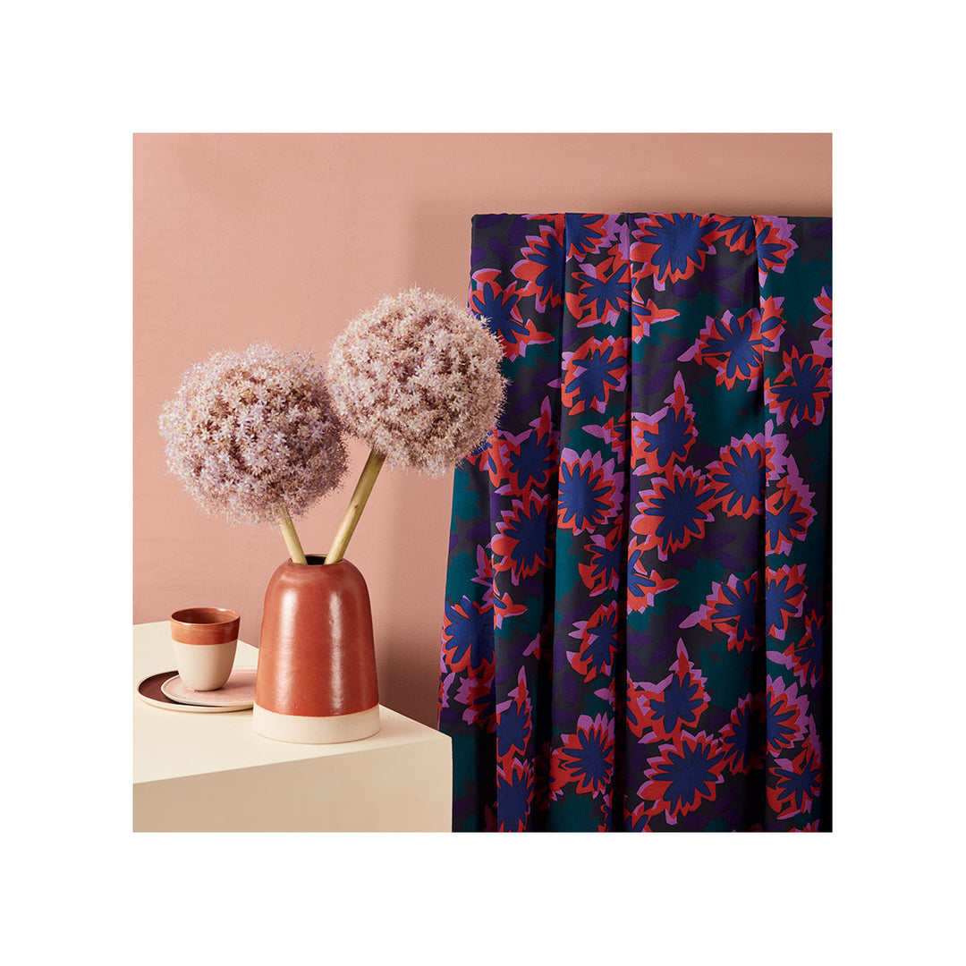 Viscose Waterlily Night