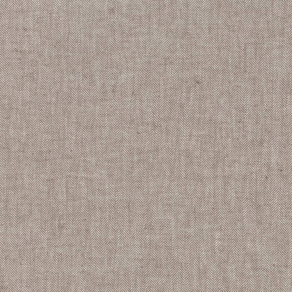 Chambray marron à chevrons